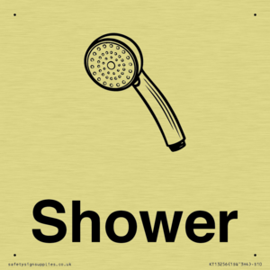 Dementia Shower sign
